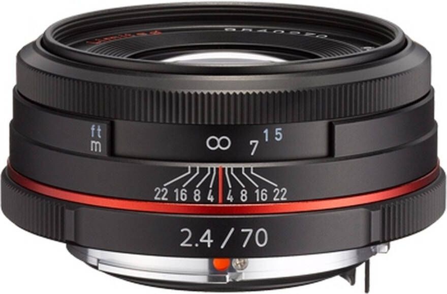 Pentax SMC DA 70mm f 2.4 AL Limited Zwart OP=OP | Top 10 Objectieven lenzen | Fotografie Objectieven | 21430