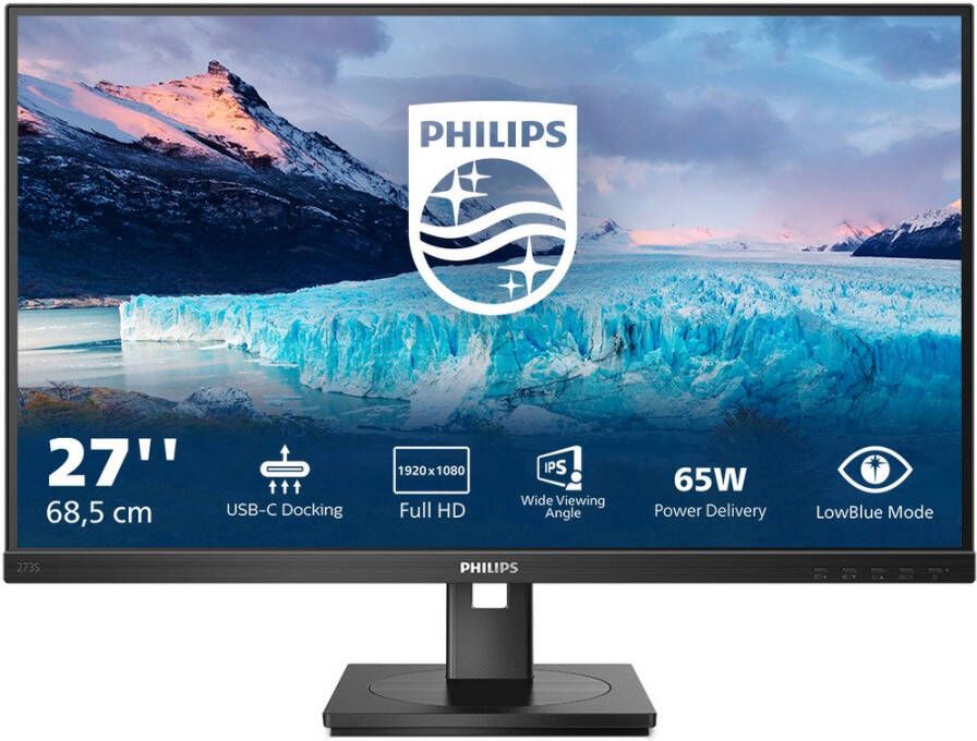 Philips 273S1 00 | Monitoren voor thuis&kantoor | 8712581799922