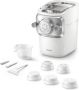 Philips Pastamachine HR2660 00 200W 100% automatisch 450g in 18min 6 pastaschijven Eenvoudige reiniging Receptenboek - Thumbnail 3