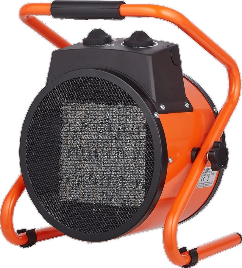 Qlima EFH 6020 Elektrische Ventilator Kachel 2000 Watt Eenvoudig te verplaatsen