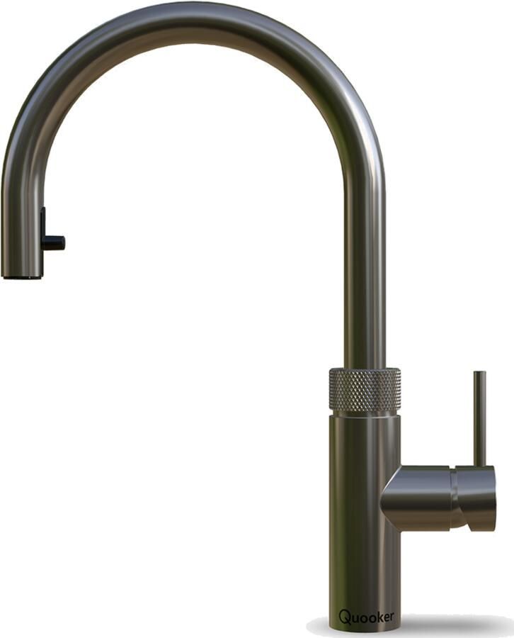 Quooker Flex Round Gunmetal | Spoelbakken&Kranen | 8720823104007