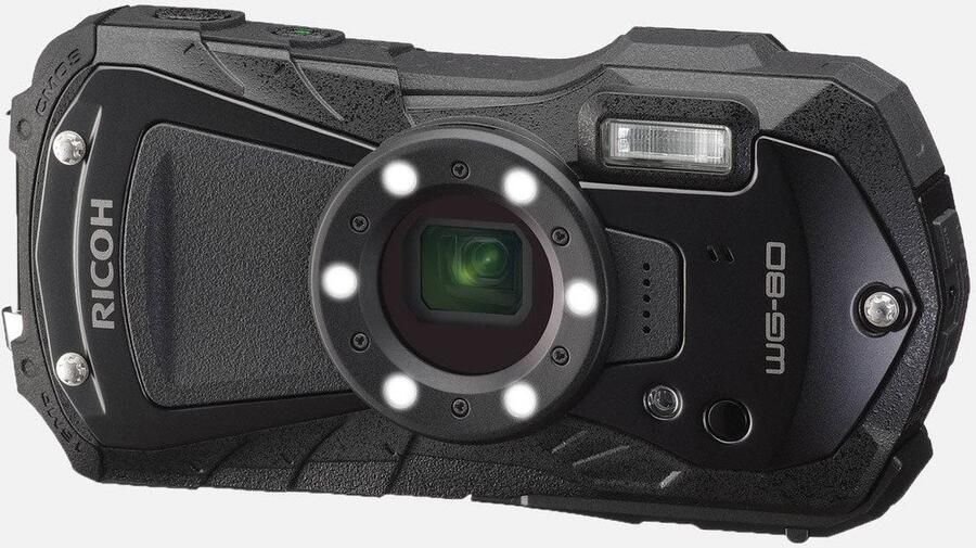 Ricoh WG-80 Black | Compactcamera's | 0027075304383