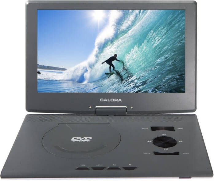 Salora Portable DVD Player DVP1400 | Portable DVD-spelers | Beeld&Geluid Mediaspelers | DVP1400