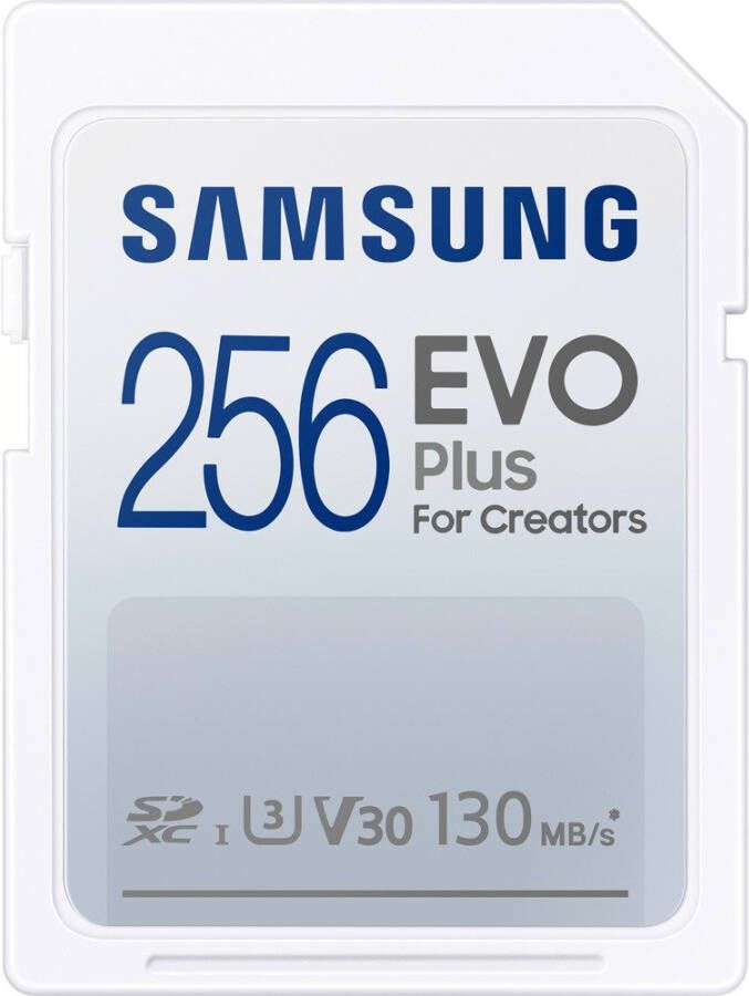 Samsung EVO Plus SD Card 256GB | Geheugenkaarten | 8806092504615
