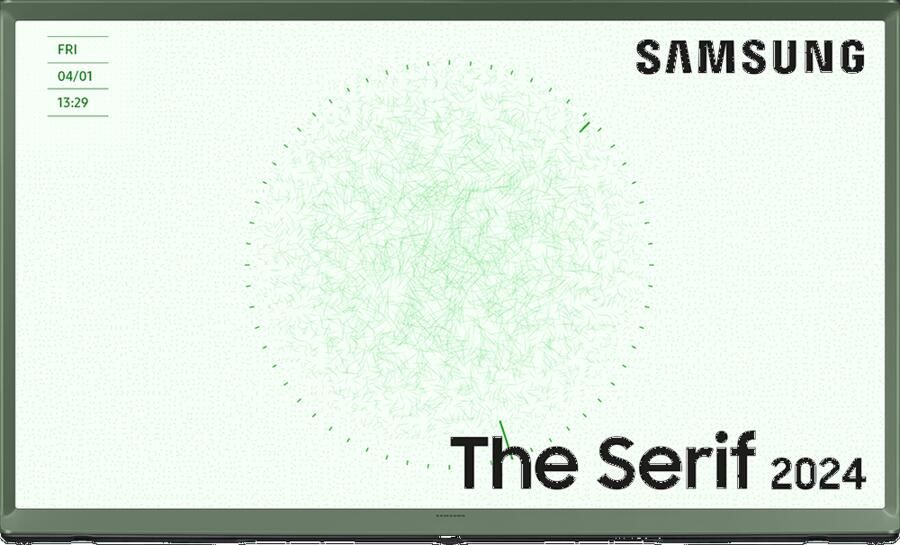 Samsung 55'The Serif 55LS01D (2024) Groen | Televisie aanbiedingen | Beeld&Geluid Televisies | 8806095612423 - Foto 3