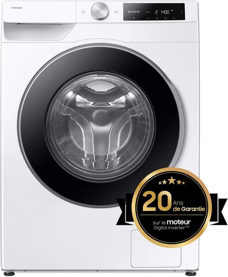 Samsung WW90DG6U85LE Wasmachine Wit 9KG Stoom Autodose Zelfreinigende wasmiddellade AI Wash AI Ecobubble Spacemax - Foto 3