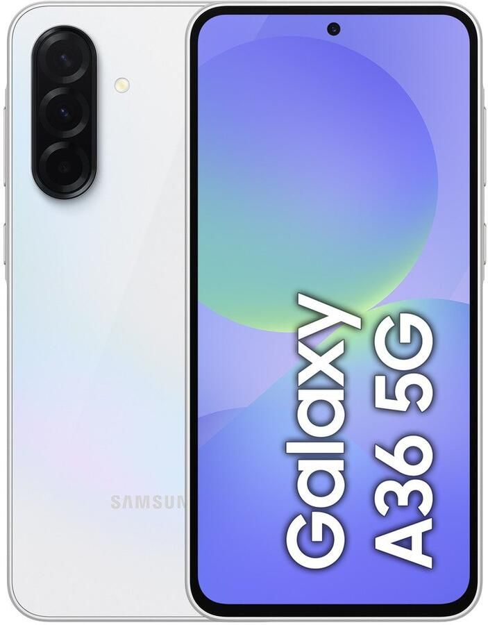 Samsung Galaxy A36 5G 128GB Wit | Smartphones | 8806095984285