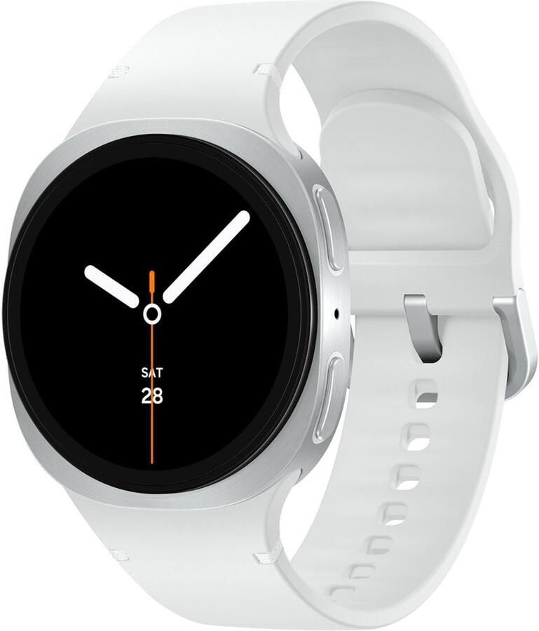 Samsung Galaxy Watch8 LTE 40mm Zilver | Smartwatches met 4G | 8806097481065