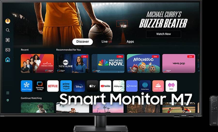 Samsung Smart Monitor M7 LS43DM702UUXEN | 4K&UHD Monitoren | 8806095534541