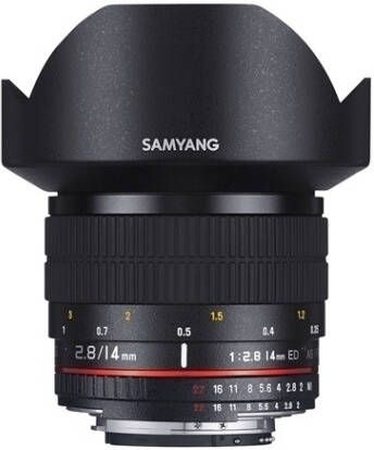 Samyang 14mm f 2.8 ED AS IF UMC (Sony E) | Top 10 Objectieven lenzen | Fotografie Objectieven | 883706