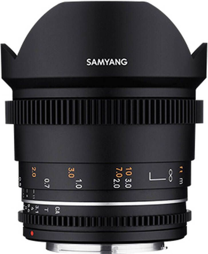 Samyang 14mm T3.1 VDSLR MK2 Canon RF | Prime lenzen | Fotografie Objectieven | 8809298887476