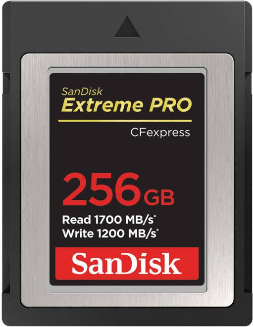 SanDisk CFexpress Extreme Pro 256GB 1700 1200MB s type B | Geheugenkaarten | Computer&IT Data opslag | 0619659180843