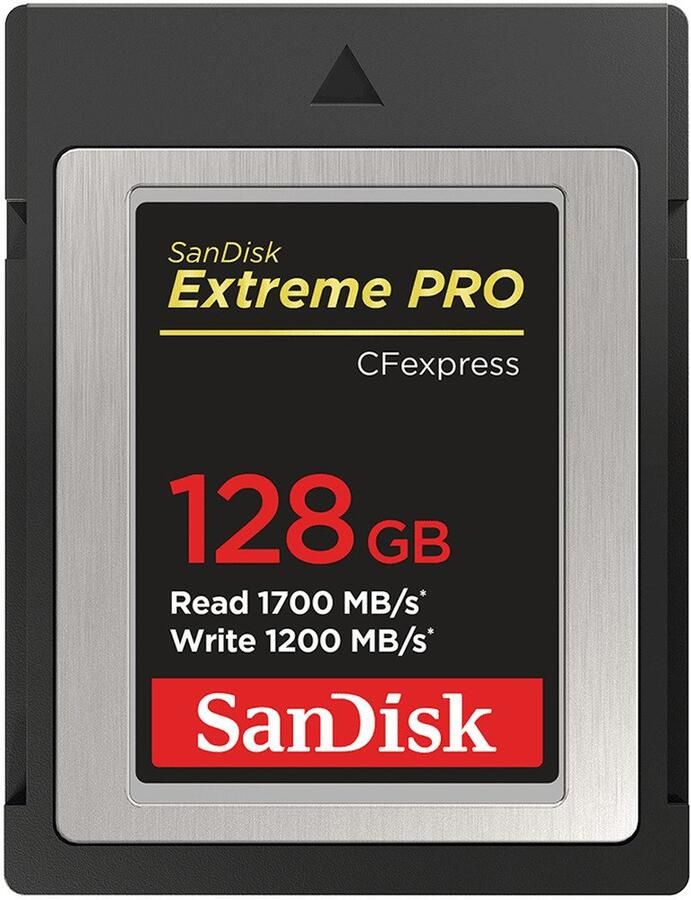 SanDisk CFexpress Extreme Pro 128GB 1700 1200MB s type B | Geheugenkaarten | 0619659180805
