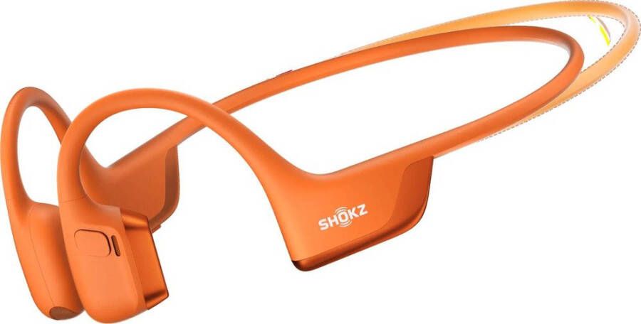 Shokz OpenRun Pro 2 Mini Oranje | Bone Conduction koptelefoons | 0810092679646