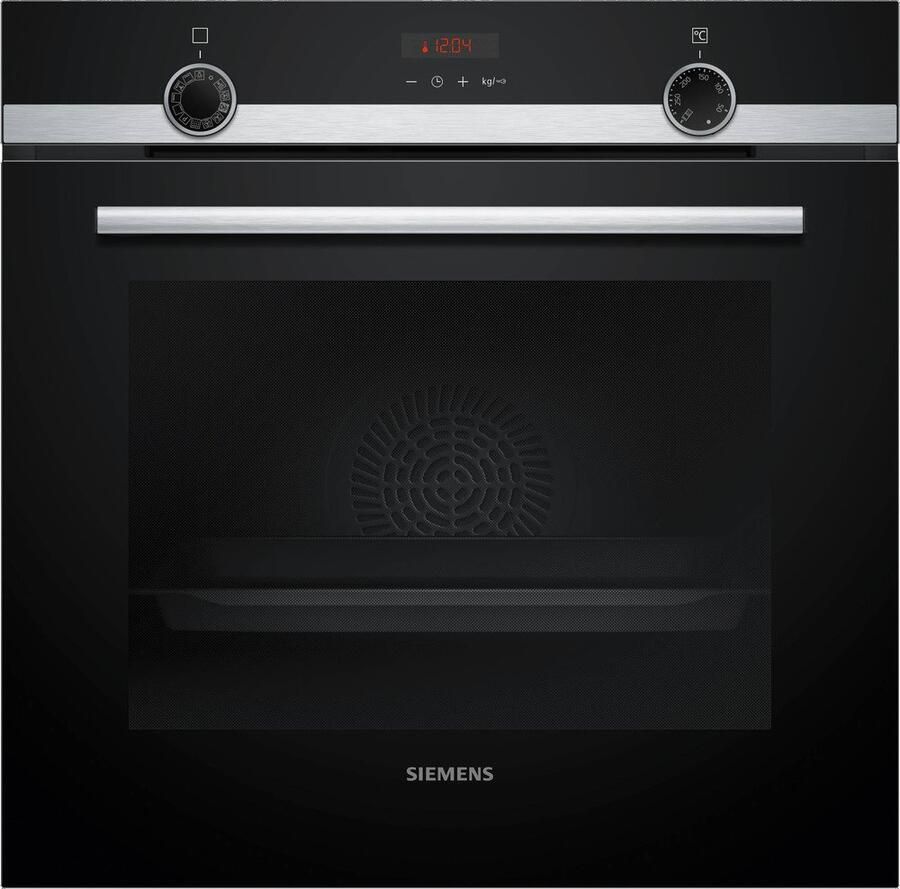 Siemens HQ574AER3 iQ300 Inbouw Oven met Toegevoegde Stoom 60 x 60 cm Inox