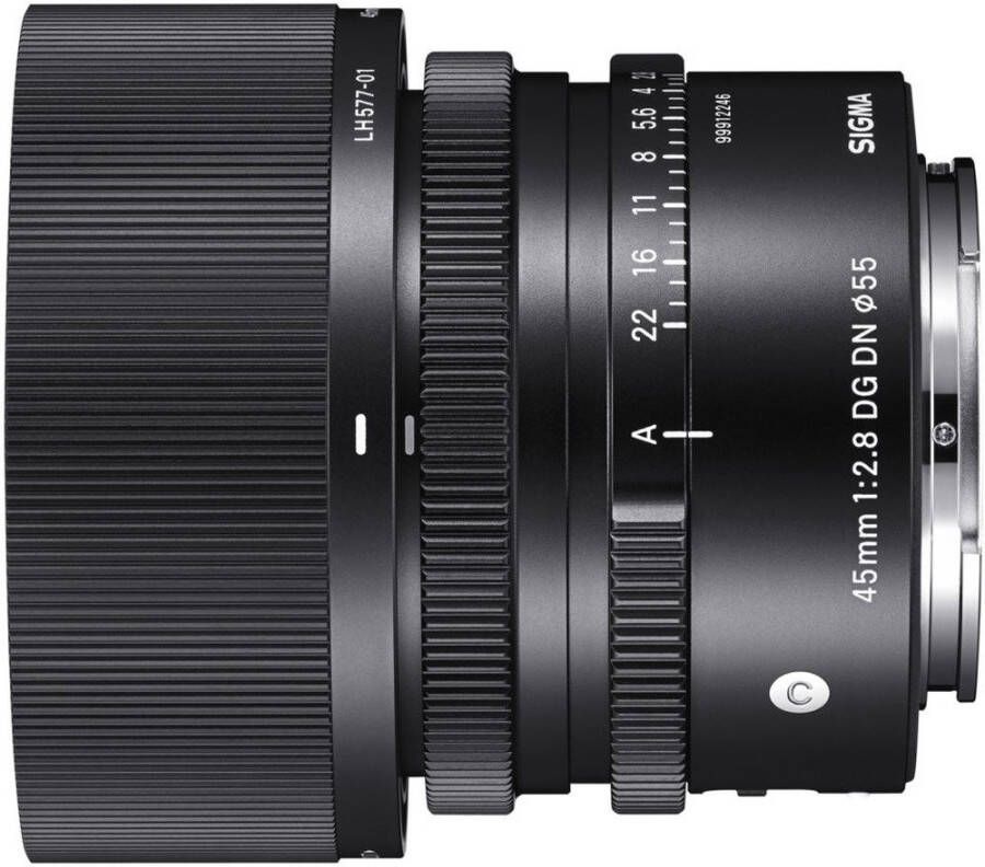 Sigma 45mm f 2.8 DG DN C (Sony E) | Top 10 Objectieven lenzen | Fotografie Objectieven | 0085126360658