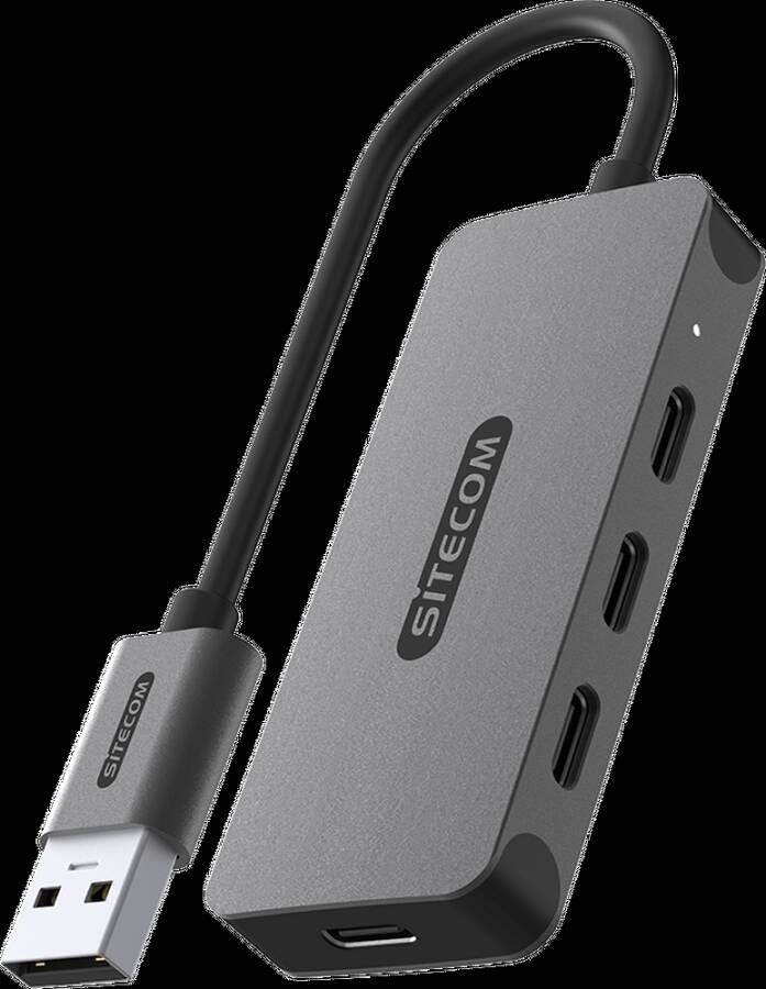 Sitecom CN-5008 USB-A To 4 x USB-C Hub | USB-Hubs | 8716502031665