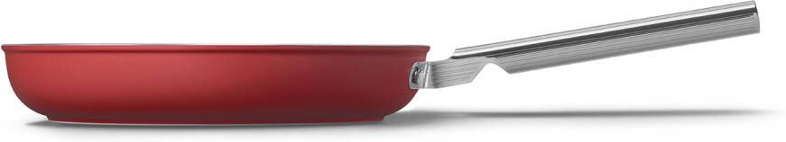 Smeg Braadpan 28cm Rood