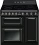 Smeg Victoria CUISINIARE TR93IBL2 Range-fornuis Inductiekookplaat zones Zwart A - Thumbnail 4