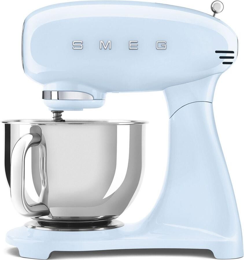 Smeg SMF03PBEU 50's Style Aesthetic Staande mixer 800 W Blauw