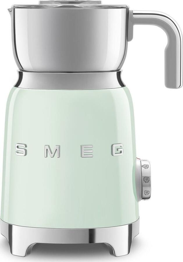 Smeg Melkschuimer Pastelgroen MFF11PGEU | Koffie Toebehoren | 8017709316112
