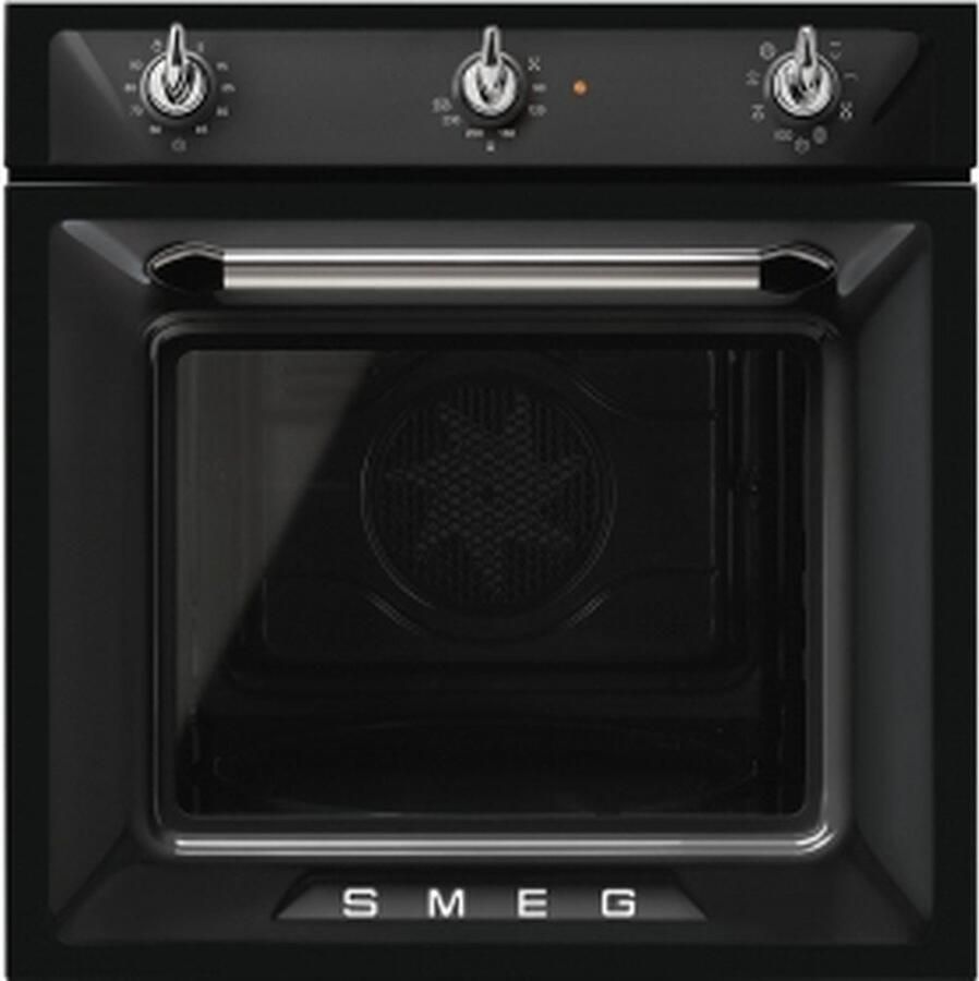 Smeg Oven 70L Zwart SF6905N1 | Heteluchtovens | Keuken&Koken Microgolf&Ovens | SF6905N1