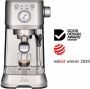 Solis Barista Perfetta Plus 1170 V2 Pistonmachine Heerlijke Koffie Binnen 1 Minuut Compacte en Hoogwaardige Espressomachine Melkschuimsysteem Zilver - Thumbnail 2