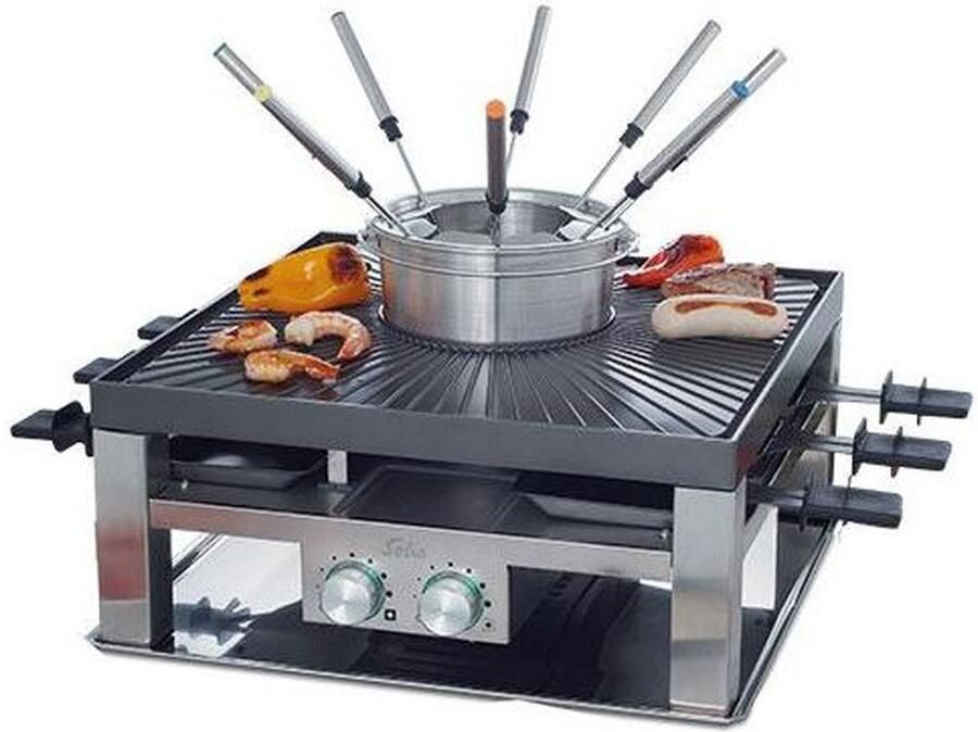 Solis Combi Grill 3-in-1 (Type 796) | Gourmet&Raclette | Keuken&Koken Fun cooking | 977.21 - Foto 2