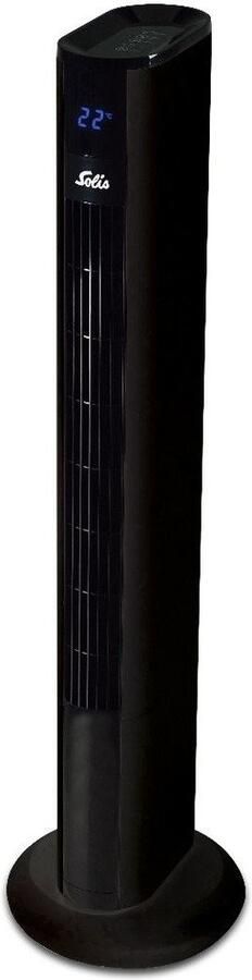 Solis Easy Breezy 757 Torenventilator Ventilator Staand met Afstandsbediening Timerfunctie 44 8 dB 91 cm Hoog Kolomventilator Zwart