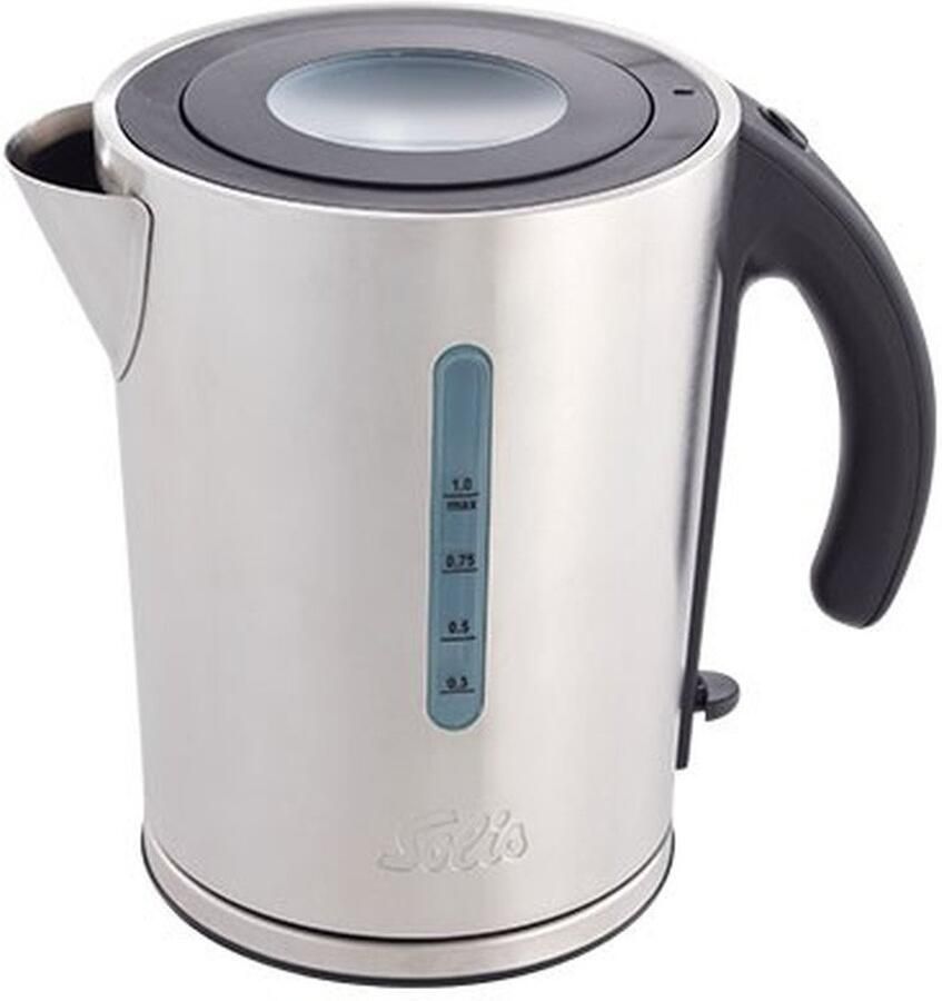 Solis Flexi Temp Kettle Waterkoker met Temperatuurregeling Temperatuur van 40 tot 100°C Geïntegreerde Kalkfilter Theemaker Zilver - Foto 2