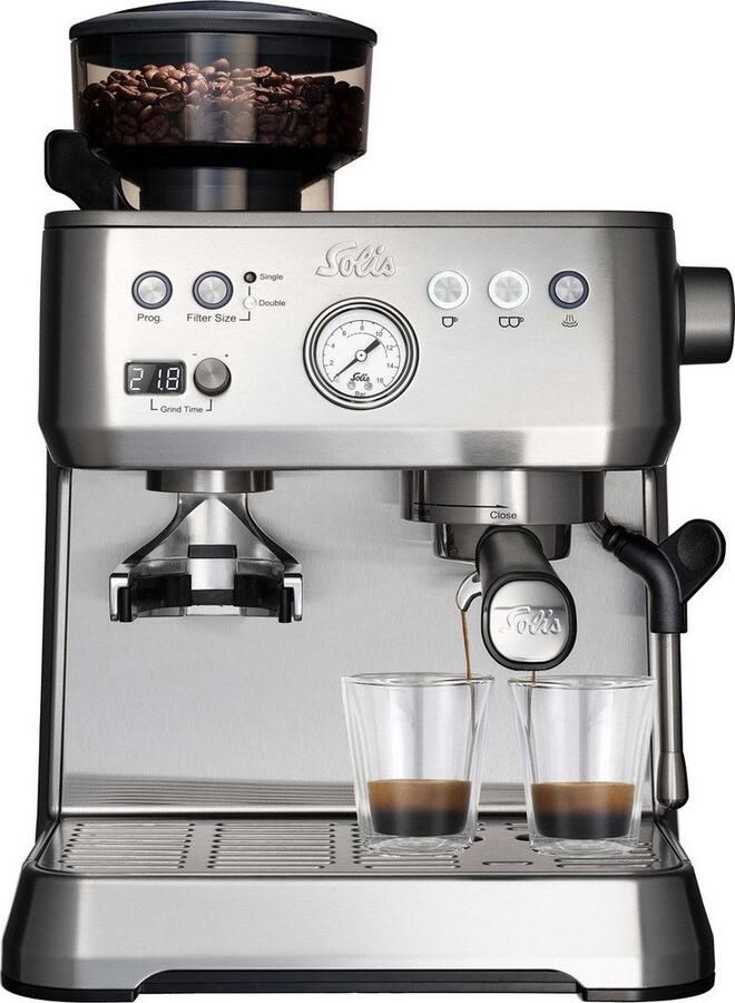 Solis Grind&Infuse Perfetta 1019 RVS | Espressomachines | Keuken&Koken Koffie&Ontbijt | 7611210980360