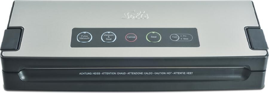 Solis Vac Premium 574 Vacumeermachine Vacuümmachine met Slangaansluiting Vacuüm Sealer Grijs - Foto 4
