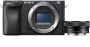 Sony Systeemcamera ILCE-6400LB Alpha 6400 E-Mount 4k video 180° klep-display xga oled-zoeker l-kit 16-50 mm objectief - Thumbnail 2