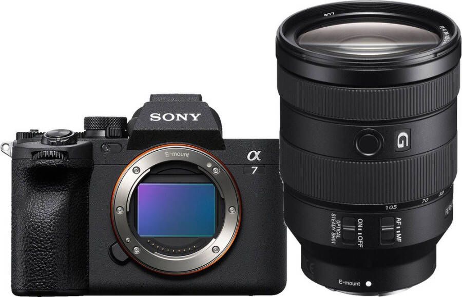 Sony A7 IV + FE 24-105mm F4 | Camera aanbiedingen | Fotografie Camera s | 5013493421448