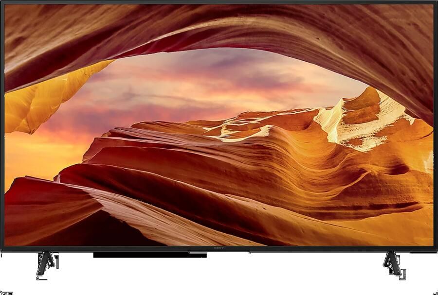 Sony Led-TV KD50X75WLPAEP 126 cm 50" 4K Ultra HD Google TV Smart TV BRAVIA CORE HDMI 2.1 gaming menu