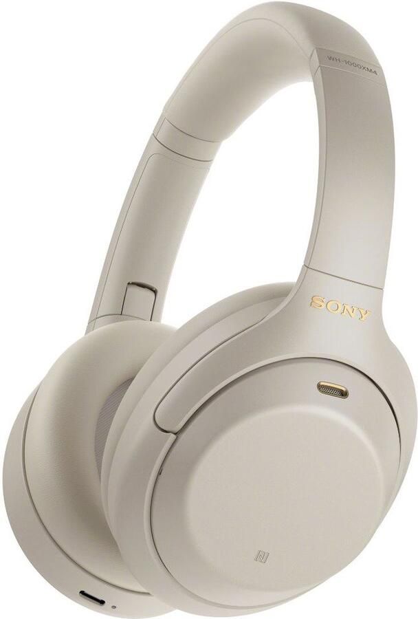 Sony WH-1000XM4 Zilver | Draadloze koptelefoons | Beeld&Geluid Koptelefoons | 4548736112162