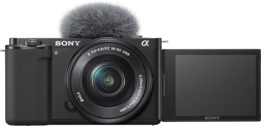 Sony ZV-E10 Vlog + 16-50 mm | Systeemcamera s | Fotografie Camera s | 5013493418301