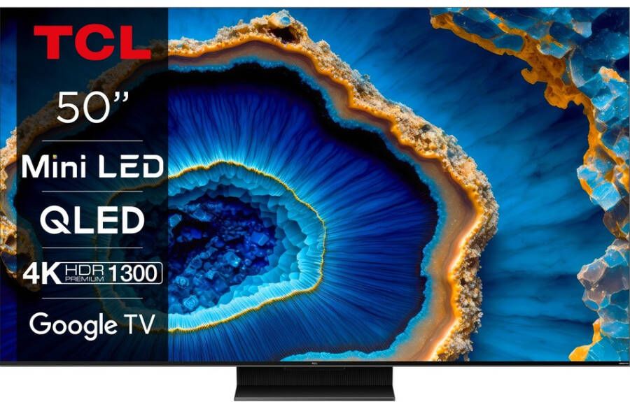 TCL Mini LED 50C803 | Android TV Televisies | Beeld&Geluid Televisies | 5901292521707 - Foto 2