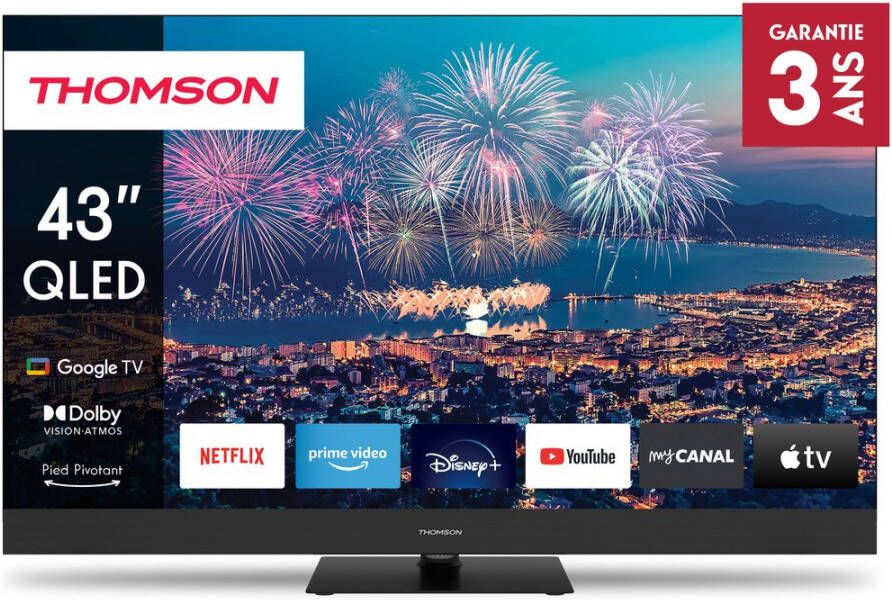 Thomson QLED Plus 43QG6C14 | 2024 Televisies | Beeld&Geluid Televisies | 9120106662344