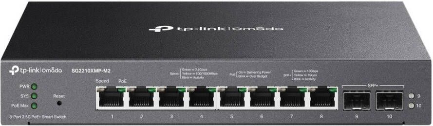 TP-Link Switch SG2210XMP-M2 | Netwerk Switches | 4895252504774