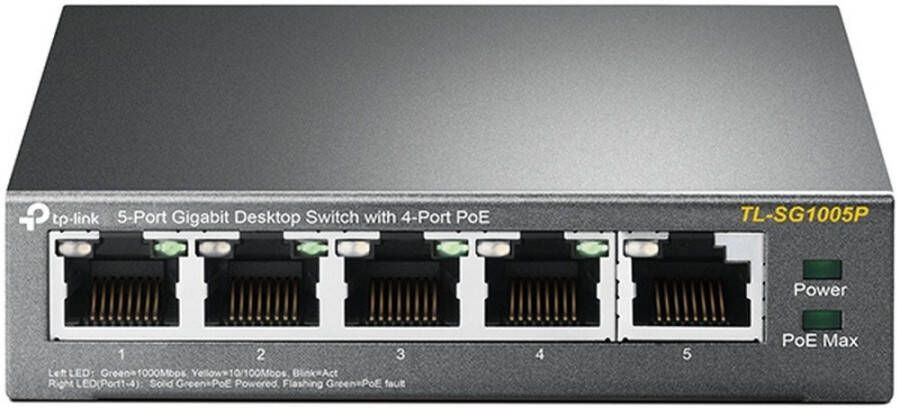 TP-Link TL-SG1005P | Netwerk Switches | Computer&IT Netwerk&Internet | TL-SG1005P - Foto 3