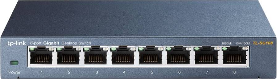 TP-Link TL-SG108 V3 | Netwerk Switches | Computer&IT Netwerk&Internet | TL-SG108 V3.0 - Foto 3