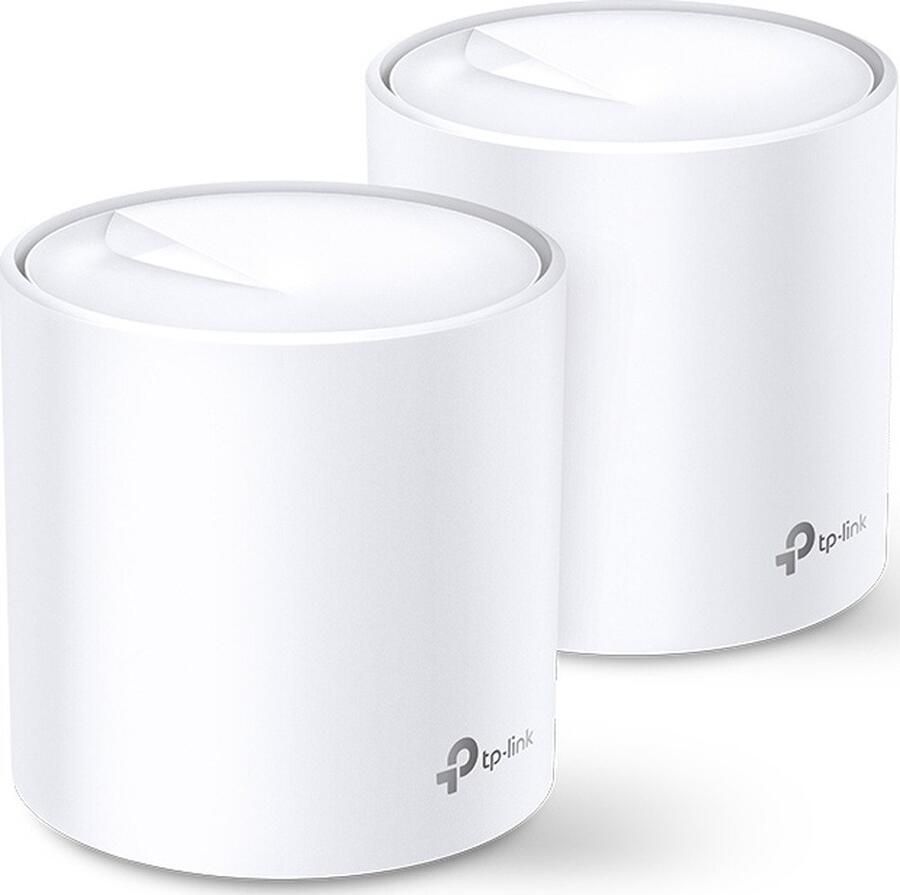TP-Link Deco X20 WiFi 6 Mesh Systeem (2-pack) Mesh router Wit - Foto 2