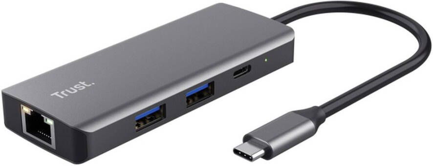 Trust Dalyx 6-in-1 Multi-Port Adapter | USB-Hubs | 8713439249682