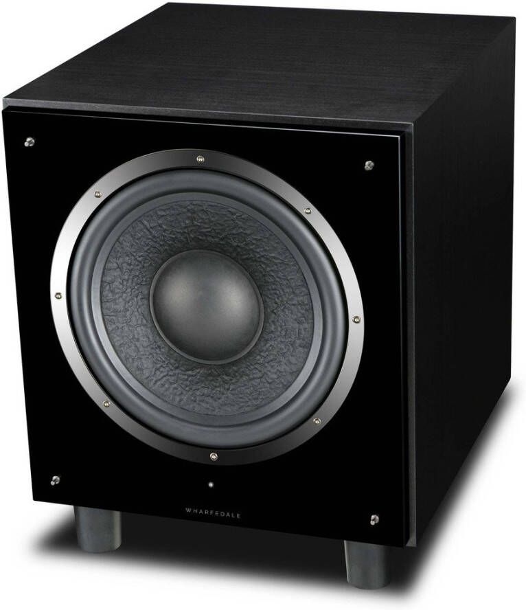 Wharfedale Subwoofer SW-12 Zwart | Speakers | Beeld&Geluid Audio | 5025941175315