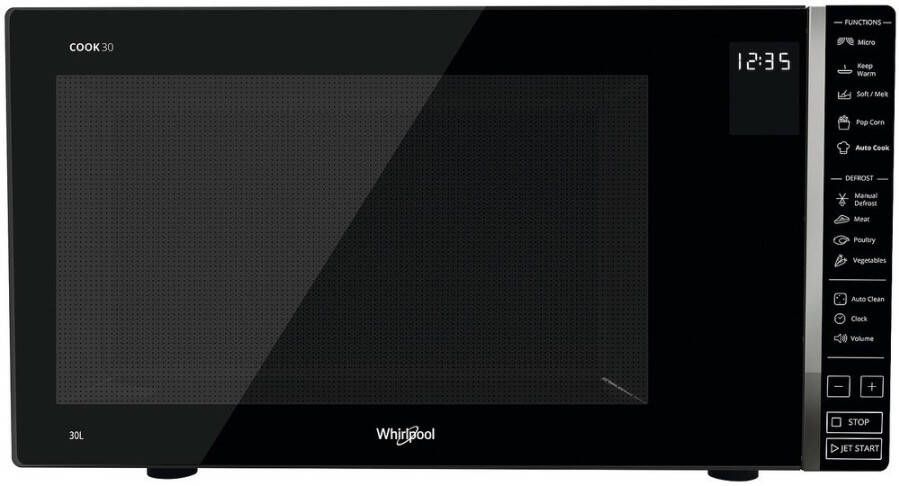Whirlpool Microgolf Zwart MWP301B | Microgolfovens | Keuken&Koken Microgolf&Ovens | MWP 301 B - Foto 3