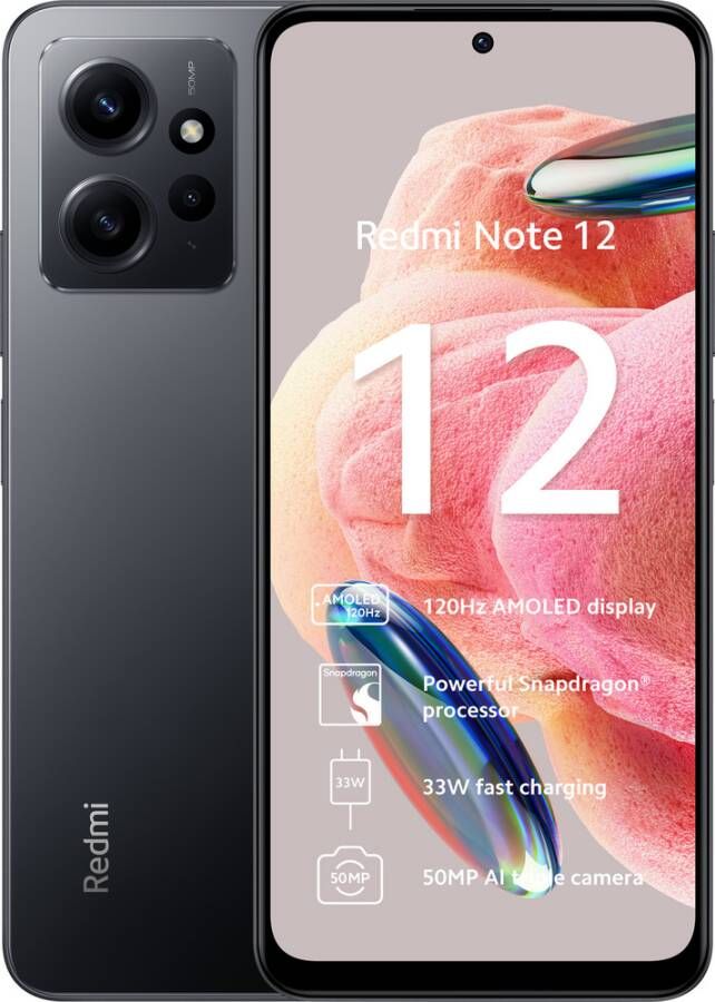 Xiaomi Redmi Note 12 Pro 128GB Graphite Grijs | Android smartphones | 6941812701652