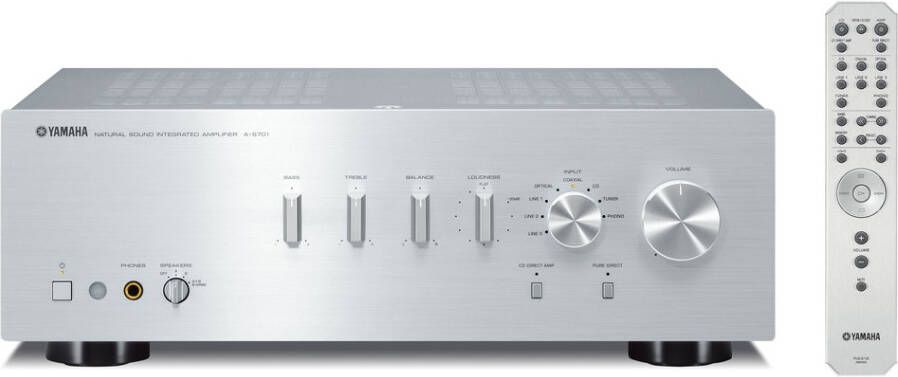 Yamaha Amplifier A-S701 Zilver | Hifi componenten | Beeld&Geluid Audio | 4957812573795 - Foto 2