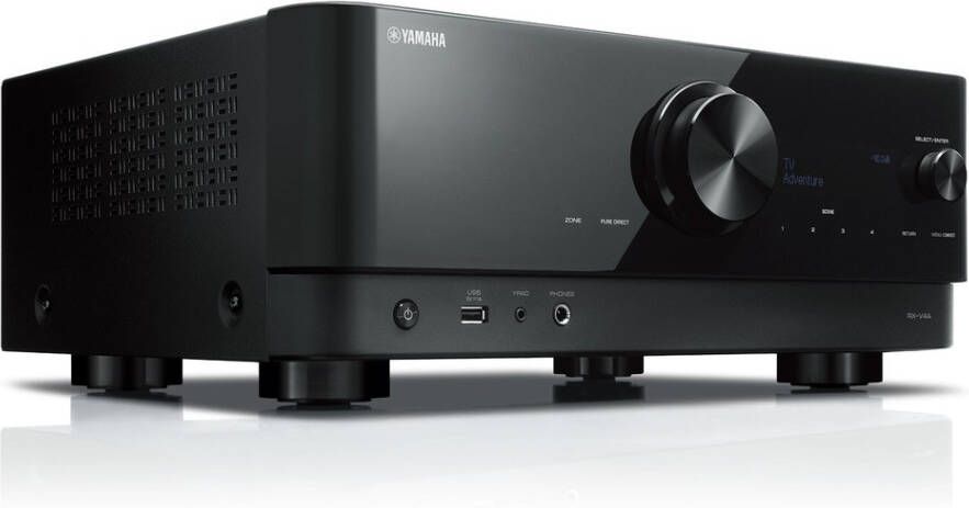 Yamaha AV-Receiver RX-V4A Zwart | Hifi componenten | Beeld&Geluid Audio | 4957812660334 - Foto 4