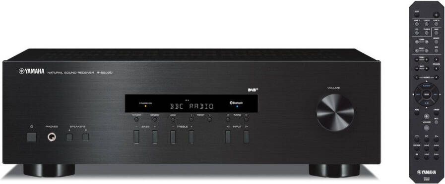Yamaha Stereo Receiver R-S202D Zwart | Hifi componenten | 4957812602204